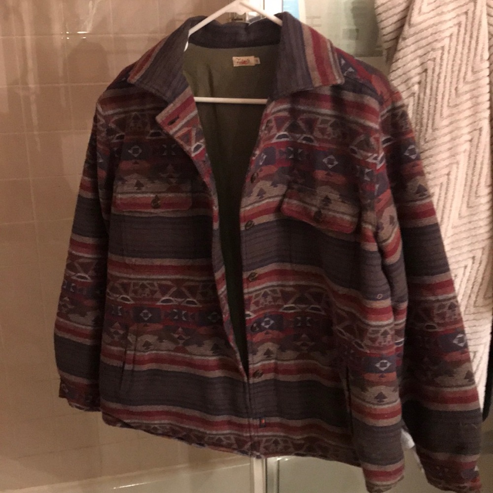 Never been worn Faherty button up jacket.